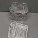 VAKUEN Premium Airtight Food Storage Container. Meal Prep 0.85qt 3pc/Set. 3pcs Container. Patented Double Silicone Lining, 100% Leak Proof, BPA-FREE