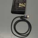 Maxonar VESA Certified USB C to DisplayPort 1.4, 8K 60Hz Thunderbolt 4/3 /USB4 to DP Cable 3.3FT/1M(4K 60Hz 144Hz 120Hz 2K 240Hz) 32.4Gbps HBR3 Alt Mode Adapter for Mac Studio, M2 M1 MacBook - Black