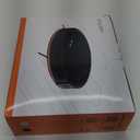 Robot Vacuum Cleaner with Mop, 4000Pa Robotic Vacuum with Self-Charging, App Control, Adjustable Suction Power Robotic Vacuum for Hard Floor, Pet Hair and Low-Piled Carpet (Black U18)