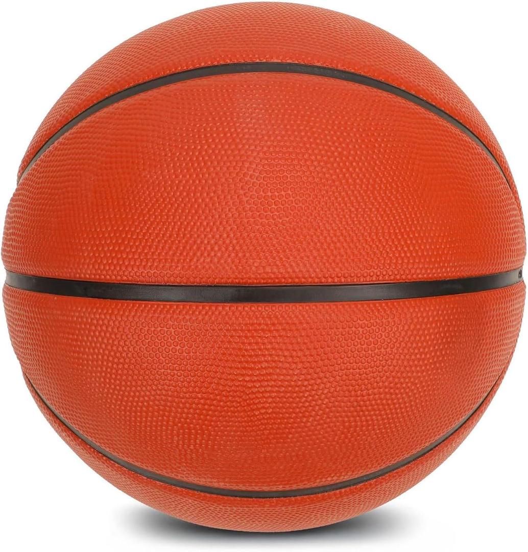 Lifeworks Rubber Basketball - Made for Indoor and Outdoor Games - Sold Deflated (Pump NOT Included)