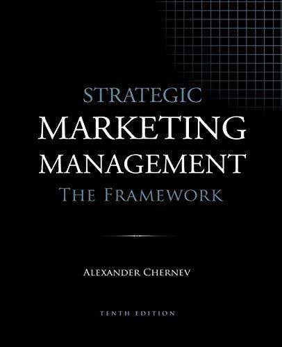 Strategic Marketing Management - The Framework, 10th Edition, Book
