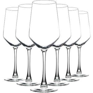 YANGNAY Wine Glasses Set of 6, 13 Oz Red or White Wine Glass with Stem, Perfect for Home, Restaurant, Dishwasher Safe