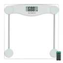 NUTRI FIT Digital Bathroom Scale for Body Weight Loss, Precision Weighing, High Accuracy, 330 lbs Capacity, Step-on Technology with AAA Batteries, Birthday Gifts, Bright White