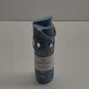 Lifefactory 22-Ounce Glass Water Bottle with Active Flip Cap and Protective Silicone Sleeve, Denim