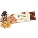 GoMacro MacroBar Organic Vegan Protein Bars - Double Chocolate + Peanut Butter Chips (2.3 Ounce Bars, 12 Count) (EXP 12/26/27)