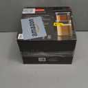 Rubbermaid Brilliance BPA-Free Food Storage Containers with Lids Airtight Kitchen and Pantry Organization Set Includes 2 Containers and Scoops Clear 16 cups