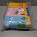 BATATADOCE Playroom Rug - ABC Rugs for Kids Playroom Educational Rug for Learning Alphabet, Numbers, Colors, Season and Animal Words Kids Play Mat for Classroom Bedroom, Blue, 4x6 Feet