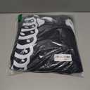 Halloween Skeleton Costume for Men - Comfy Adult Skeleton Jumpsuit with Hood Size XL