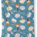 Neeparper Golden Girls Blanket Gifts 60x50 Throw Blanket Lightweight Golden Girls Merchandise for Couch Bed Sofa Car