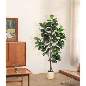 6FT Artificial Fiddle Leaf Fig Tree