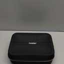 ivoler Carrying Storage Case for Nintendo Switch/For Switch OLED Model (2021),Portable Travel All Protective Hard Messenger Bag Soft Lining 18Games for Switch Console Pro Controller Accessories Black