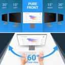 27 Inch Monitor Privacy Screen Computer Screen Privacy Filter for 16:9 Widescreen Monitors Anti-Glare Blue Light Filter Privacy Cover