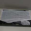 Wireless Keyboard and Mouse Combo, 2.4G Full Size Wave Keys Ergonomic Keyboard with Wrist Rest and 3-Level DPI Adjustable Wireless Ergonomic Mouse for Windows, Mac OS Desktop/Laptop/PC(Black)