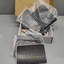 Solar Panel Charger Compatible with Eufycam 3/3C/2C/2C Pro/E40/E20/2/2 Pro/E/L20/L40/Solo/SoloCam Spotlight, 5W Solar Panel for Eufy Camera, Micro USB & USB-C Port, 9.8ft Cable, P65 Waterproof, 4 Pack