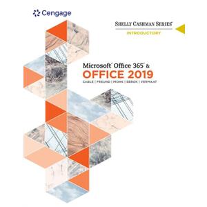Microsoft Office 365 & Office 2019 Introductory (Shelly Cashman)