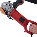110V 4800W Electric Wall Chaser Concrete Cutter Groove Cutting Machine, With Infrared Sighting and Dustproof, Carrying Case, 5Pcs Saw Blades, For Brick Grooving Slotting Groover Power Masonry Saw
