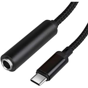 USB Type C to 1/4 Headphone Adapter,USB C to 6.35mm TRS Audio Cable Stereo Jack Audio AUX Adapter Compatible with Amplifiers, Mixer, Home Theater, Smartphones, Laptop, 6.35mm Headphones (3.3FT)