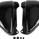 Motorcycle Left & Right ABS Battery Side Fairing Covers Side Panels for Honda Magna 750 VF750CD VF750CX VF750C 1994-2004,Gloss Black
