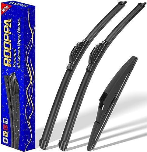 2 wipers Replacement for 2012-2019 Toyota Prius C, Windshield Wiper Blades Original Equipment Replacement - 28"/14"/8" (Set of 2) U/J HOOK