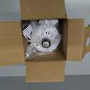 Socket Fan Light with Remote Control, Portable Small Ceiling Fan with Lights for Bedroom, Kitchen, Living Room, with Dimming Function, 1000 Lumens, Screws into E26/E27, 16.54 Inches Diameter
