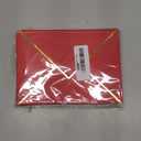 A7 Envelopes - V Flap Foil Border Luxury Mailing Envelopes for 5" x 7" Cards - for Wedding, Invitations, Baby Shower, Photos, Graduation, Birthday, Bridal Shower - 5.25" x 7.25" (Red, 25 Pack)