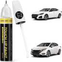 (Aspen White (QAC) Car Touch Up Paint for Nissan, Car Paint Scratch Repair Kit, 2 in 1 Premium Scratch Remover Pen with Exact Color-Matched