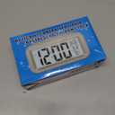 Jisile Digital Alarm Clock, Alarm Clock for Bedroom with Smart Night Light, Indoor Temperature, Large LED Display, Battery Operated Desk Clock for Kids Birthday