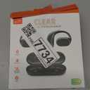 iLive Electronics 16mm Driver Clear Truly Wireless Open Ear Earbuds, Black, IAEBTO34B