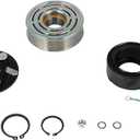 cciyu AC Compressor Clutch 2009-2014 Fit for Acura TSX 2.4L Auto Repair Compressors Assembly