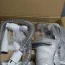 Dog Grooming Vacuum, All-in-One Pet Grooming Kit with Hair Clipper & Shedding Brush, Low Noise 12,000Pa Dog Hair Remover Vacuum, Pet Groomer Set with Cleaning Brushes, PG01 (White)