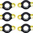 6Pcs Fuel Injector Line Seals Kit Fit for Detroit Diesel Engines DD15Replaces A4720780180 A4720780480