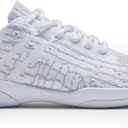 Rebel Athletic Girl's Revolt Cheerleading Shoe (6, White)