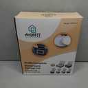 Woffit China Storage Containers - 6 Pack, Quilted Dinnerware & Stemware Set Bins for Packing Dishes and Glasses w/ 48 Felt Protectors - Christmas, Seasonal Storage