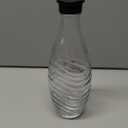 sodastream - Carbonating Carafe for Aqua Fizz machines | Eco-Friendly Reusable Glass Bottle | Keeps Sparkling Water Fresh | Dishwasher Safe | 24 Fl Oz | NOT compatible with other machines (20.8 Ounces, Clear)