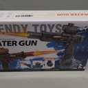 Automatic Electric Water Gun for Adults and Kids, Blue with LED Lights