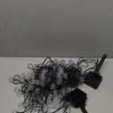 Solar String Lights Outdoor Waterproof, 2 Pack 60 LED 36.5 FT Each, 8 Lighting Modes Solar Powered Patio Lights for Garden Yard Porch Wedding Party Decor (Blue)