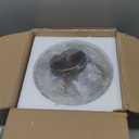 CVKASH Vintage Glass Pendant Light Fixture Brass Modern Adjustable Chandelier Farmhouse Hanging Light for Hallway Porch Kitchen Bedroom Coffee Shop Dining Room Island (Gold1)