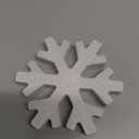 6 Pcs Winter Snowflake Table Decorations Winter Snowflake Standing Block Sign Wooden Snowflakes Table Centerpiece White Snow Wonderland Decoration for Tabletop Shelf Mantel Home Decor