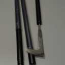 49.2 Long Handle Crack Weeder, 3 Adjustable Length Crevice Weeding Tool Manual Weeder Puller for Sidewalk, Paver, Wall Gaps, Lawn Yard Gardening Tool (Silver)