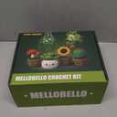 Crochet Kit for Beginners - 6 Styles Plant Crochet Kit with Step-by-Step Video Tutorials - Easy to Learn Beginner Crochet Kit for Adults - Amigurumi Knitting Arts and Crafts Hobbies Gifts for Women