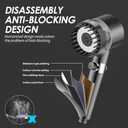 Drivse Showerhead, Drivse Filtered Shower Head With Handheld, High Pressure Handheld Hydrojet Nozzle Kit with Water Filter, Fits for Men, Women, Children and Pets. (Showerhead)