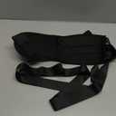 EOM Yoga Stretch Strap - Leg & Foot Stretching Belt with Loops for Rehabilitation & Gymnastics Exercise Training (black)