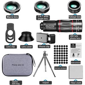 Phone Camera Lens Kit Upgraded