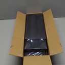 BAYKA Wall Mounted Floating Shelves, Wood Floating Wall Shelf for Books & Decor, Small Space-Saving Display & OrganizerBlackSet of 4