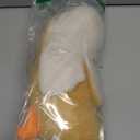 PEACH CAT Banana Duck Plush Toy Cute Plushie Hugging Plush Pillow Duck Stuffed Animal for Girls and Boys White 12"