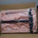 3 in 1 Bassinet Bedside Sleeper, Baby Bassinets Bedside Sleeper with Wheels, Breathable Mesh, Adjustable Height, Storage Basket, Easy Assemble & Folding (Pink)