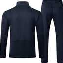 TBMPOY Men's Tracksuits Sweatsuits for Men Sweat Track Suits 2 Piece Casual Athletic Jogging Outfits Full Zip Sets (XXXL)