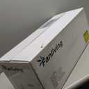 52 Inch 6 Speed High CFM Quiet DC Motor Modern Ceiling Fan with Lights Remote Control, 3 Blade White Gold Indoor Bedroom Living Room Ceiling Fan