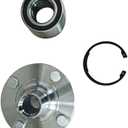 1 Pair Front Steering Knuckle & Wheel Hub Bearing Assembly Fit for 2013-2019 Nissan Versa 1.6L, for 2014-2019 Nissan Versa Note 1.6L 9530100 9530200