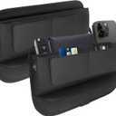 2 packs,Car Leather Seat Gap Filler Organizer and Front Seat Organizer,Center Console Organizer with Card Slots for Car Suv Truck,Fill The Gap Between Seat and Console,Store Phone,Credit Cards,Keys